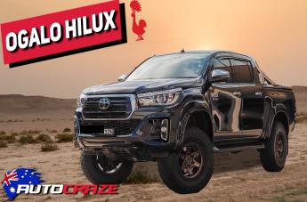 TOYOTA HILUX 4WD KICKER BRONZE CENTER BLACK LIP